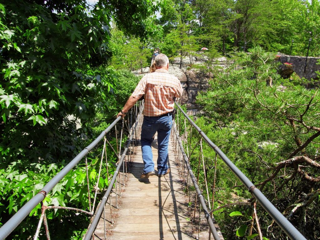 See Rock City On The Top Of Lookout Mountain