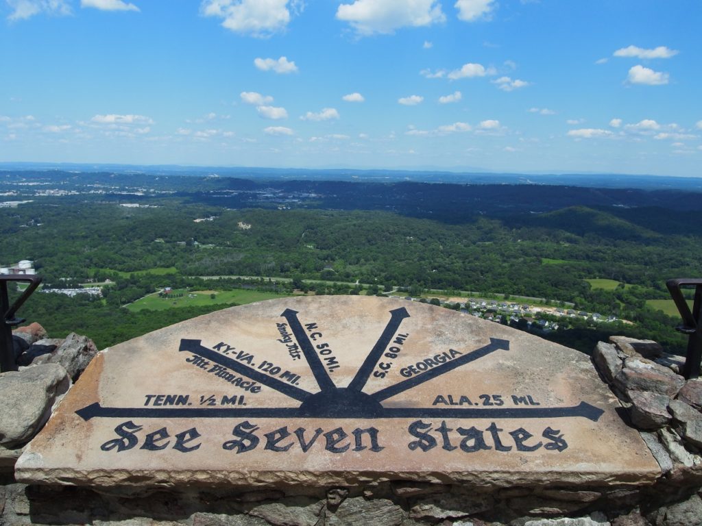 See Rock City On The Top Of Lookout Mountain