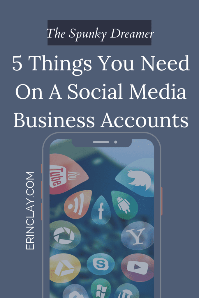 5 Things You Must Have On Your Business's Social Media Account