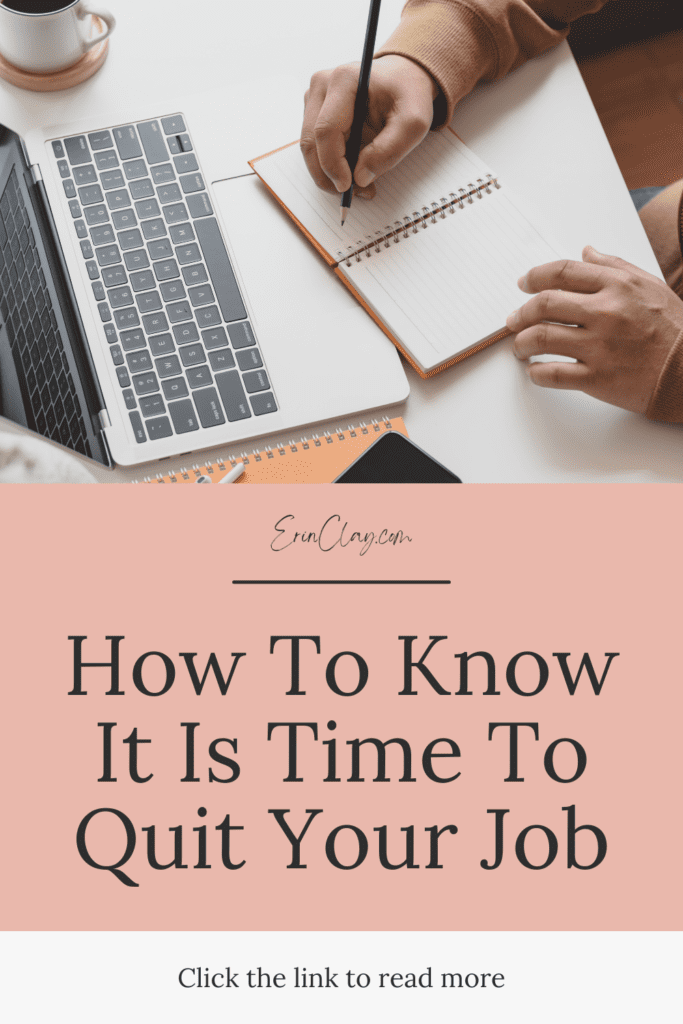 How To Know It Is Time To Quit Your Job